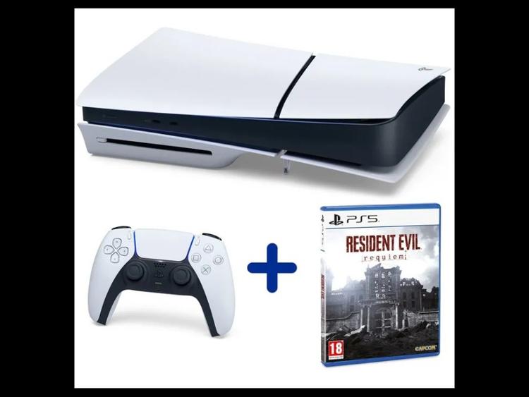 Playstation 5 com Resident Evil Requiem